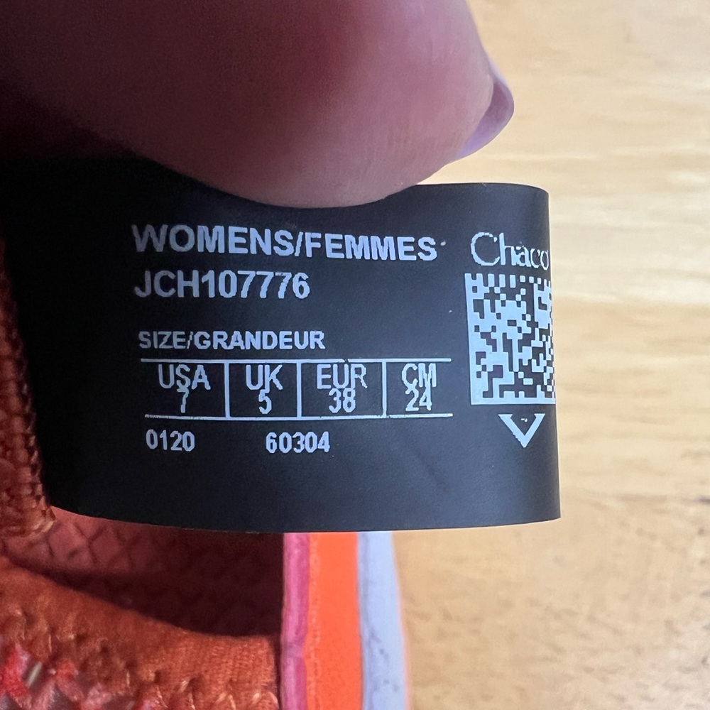 Chaco Womens Odyssey Sneaker Sandals Hiking Outdoor JCH107776, Size 7 - Picture 6 of 6